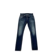 Dondup Straight Jeans Blue, Herr