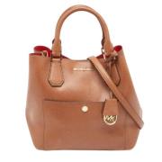 Michael Kors Pre-owned Pre-owned Laeder totevskor Brown, Dam