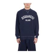 Dsquared2 Sweatshirts Blue, Herr