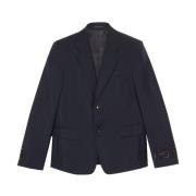 Gucci Blazers Blue, Herr