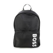 Hugo Boss Backpacks Black, Herr
