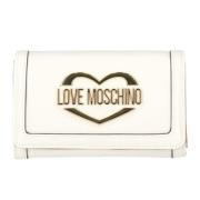 Love Moschino Snygg Plånbok White, Dam