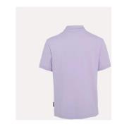 Moose Knuckles Orchid Petal Pique Polo Shirt Purple, Herr