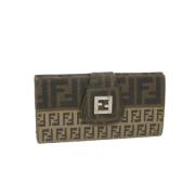 Fendi Vintage Pre-owned Canvas plnbcker Brown, Dam