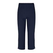 LauRie Anabelle Regular Capri Byxor Navy Blue, Dam