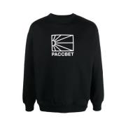 Rassvet Svart Big Logo Boxy Sweatshirt Black, Herr