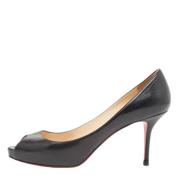 Christian Louboutin Pre-owned Pre-owned Laeder klackskor Black, Dam