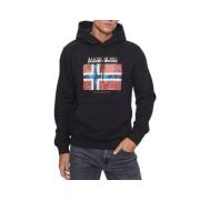 Napapijri Sweatshirts Black, Herr