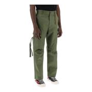 Darkpark Straight Trousers Green, Herr