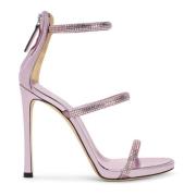 Giuseppe Zanotti Rosa Harmony Strass Sandaler Pink, Dam