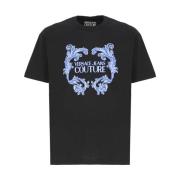 Versace Jeans Couture T-Shirts Black, Herr