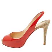 Christian Louboutin Pre-owned Pre-owned Laeder klackskor Multicolor, D...