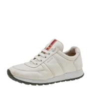 Prada Vintage Pre-owned Canvas sneakers White, Dam