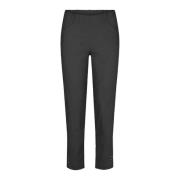 LauRie Cropped Trousers Black, Dam