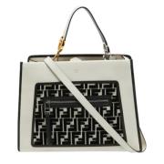 Fendi Vintage Pre-owned Laeder handvskor Multicolor, Dam