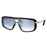 Philipp Plein Lyxiga Legacy Solglasögon Spp008M 703X Black, Unisex