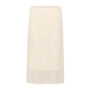 Part Two Midi Skirts Beige, Dam