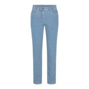 LauRie Slim-fit Jeans Blue, Dam