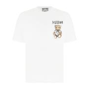 Moschino T-Shirts White, Herr