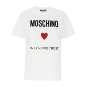 Moschino T-Shirts White, Dam