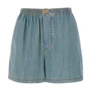 Moschino Denim Shorts Blue, Dam