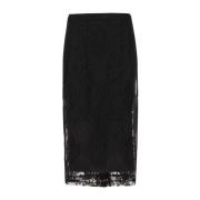 Dolce & Gabbana Midi Skirts Black, Dam