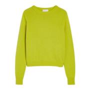 Iblues Round-neck Knitwear Green, Dam