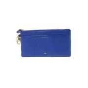 Anya Hindmarch Pre-owned Pre-owned Laeder handvskor Blue, Dam