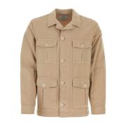 Woolrich Light Jackets Beige, Herr