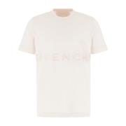 Givenchy 4G Broderad Crewneck T-shirt Pink, Herr