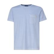 Fay T-Shirts Blue, Herr