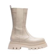 ALOHAS Beige Ankelboots för kvinnor Beige, Dam