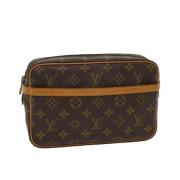 Louis Vuitton Vintage Pre-owned Canvas louis-vuitton-vskor Brown, Dam