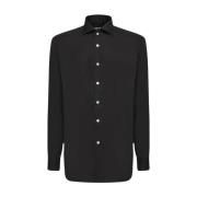 Kiton Shirts Black, Herr