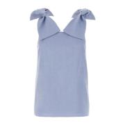 Chloé Sleeveless Tops Blue, Dam