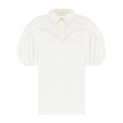 Chloé Polo Shirts Beige, Dam