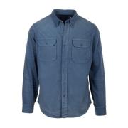 Ralph Lauren Casual Shirts Blue, Herr