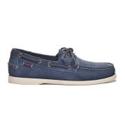 Sebago Autentiska Docksides Båtskor Blue, Herr