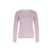 Allude Round-neck Knitwear Pink, Dam