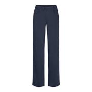 LauRie Straight Jeans Blue, Dam