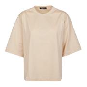 Fabiana Filippi T-Shirts Beige, Dam