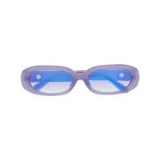 Linda Farrow Sunglasses Purple, Dam