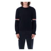 Thom Browne Knitwear Black, Herr