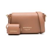 Emporio Armani Cross Body Bags Brown, Dam