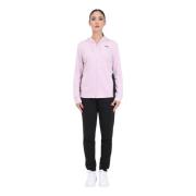 Puma Klassisk huva tracksuit Pink, Dam