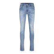 Replay Hyperflex Stretch Slim-Fit 5-Ficka Jeans Blue, Herr