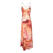 Roberto Cavalli Maxi Dresses Multicolor, Dam