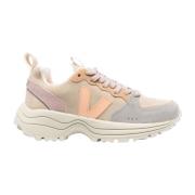 Veja Chunky Suede Peach Sneaker Beige, Dam