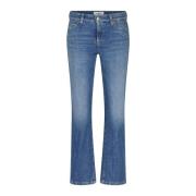 Cambio Boot-cut Jeans Blue, Dam