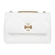 Tory Burch Diamant Quilt Axelväska White, Dam